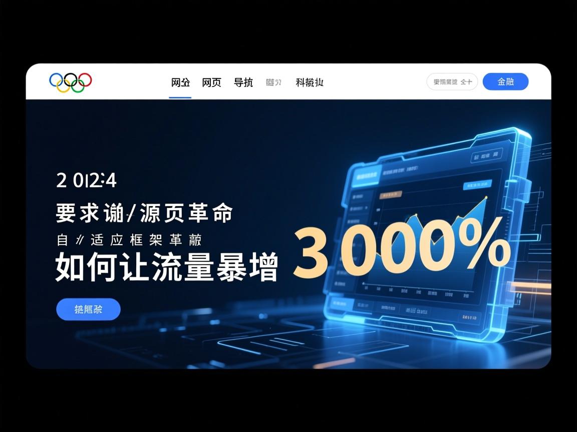 2024网页导航源码革命,自适应框架如何让流量暴增300%