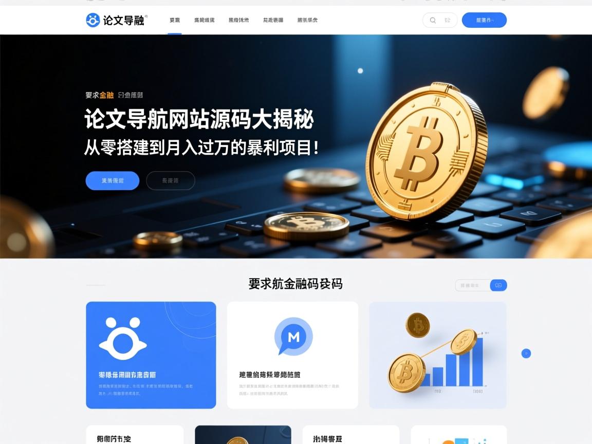 论文导航网站源码大揭秘，从零搭建到月入过万的暴利项目！