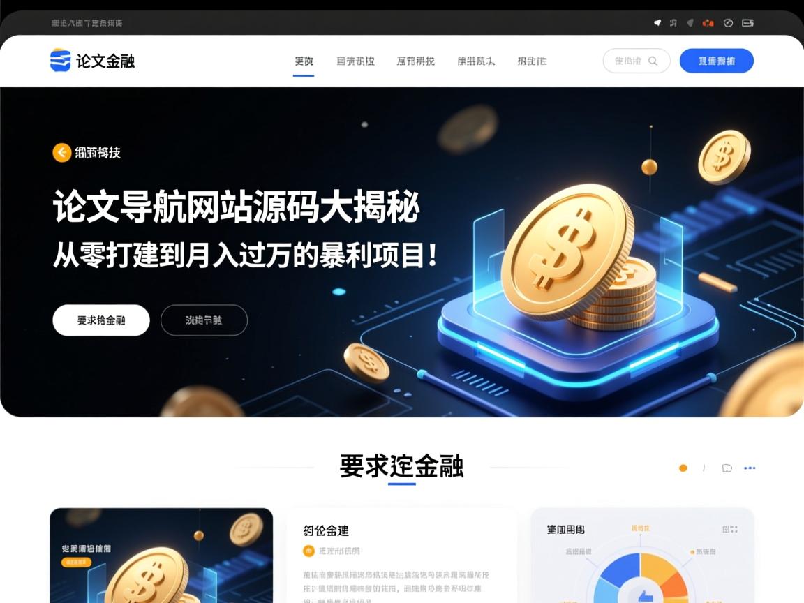 论文导航网站源码大揭秘,从零搭建到月入过万的暴利项目!