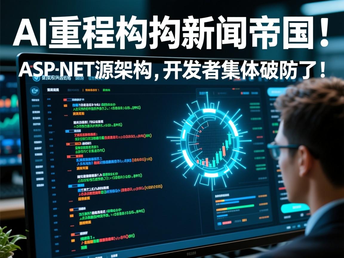 AI重构新闻帝国!深度拆解全网疯传的ASP.NET源码架构,开发者集体破防了!