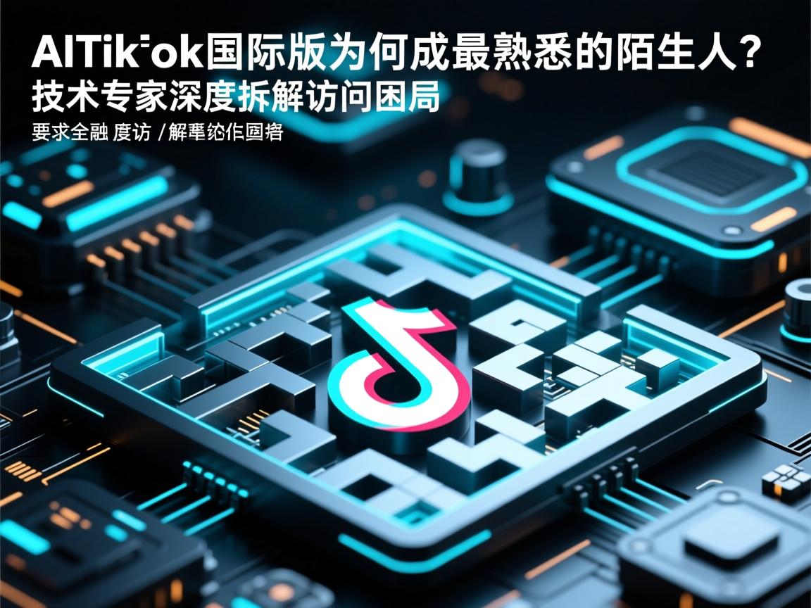 AI解谜,TikTok国际版为何成最熟悉的陌生人?技术专家深度拆解访问困局