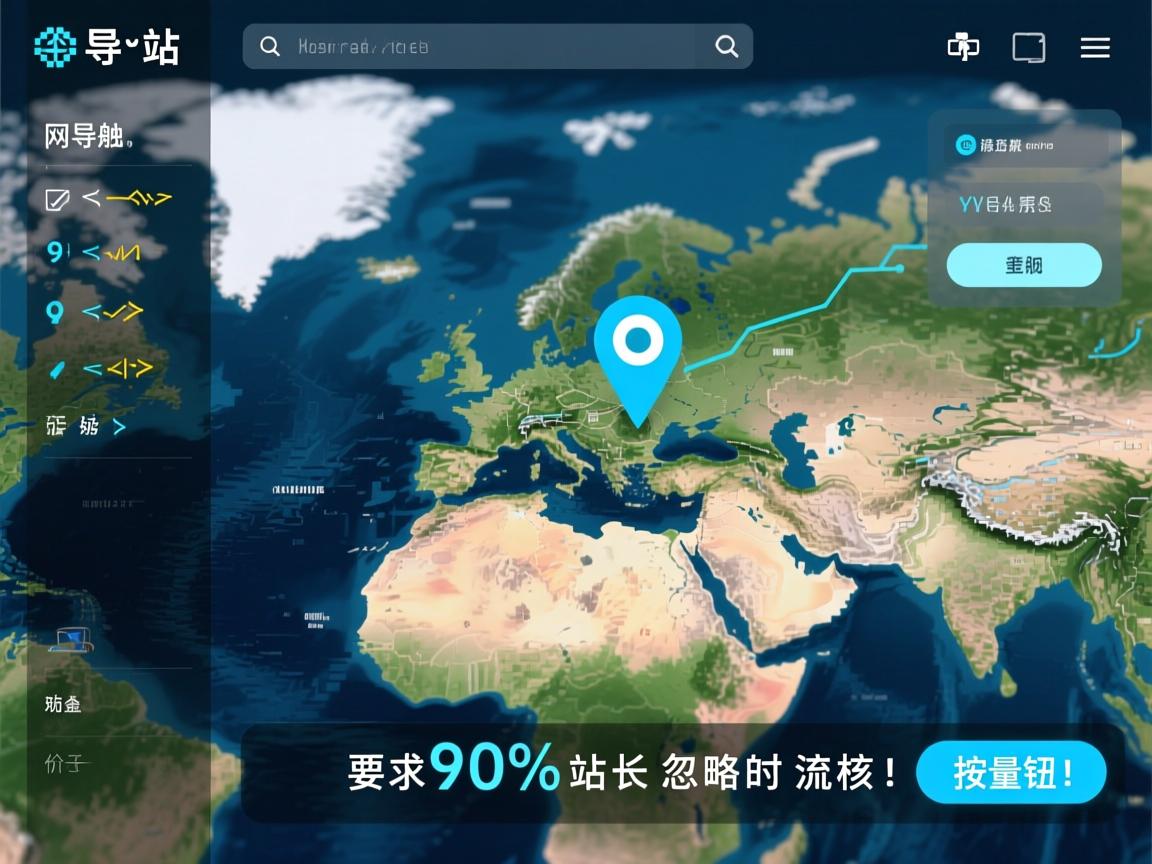 网站地图导航源码,90%站长忽略的流量核按钮!