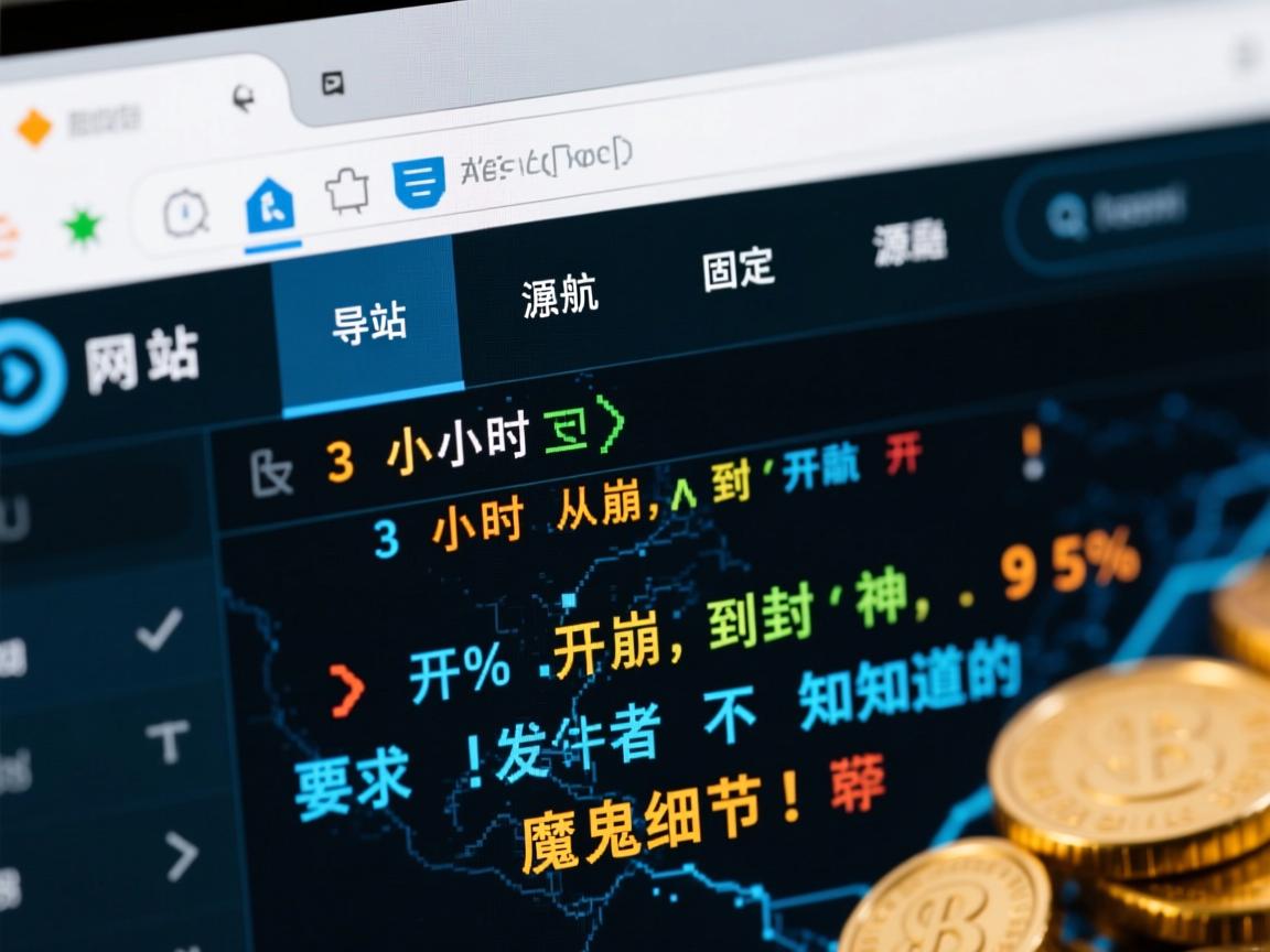 网站导航栏固定源码,3小时从崩溃到封神,95%开发者不知道的魔鬼细节!