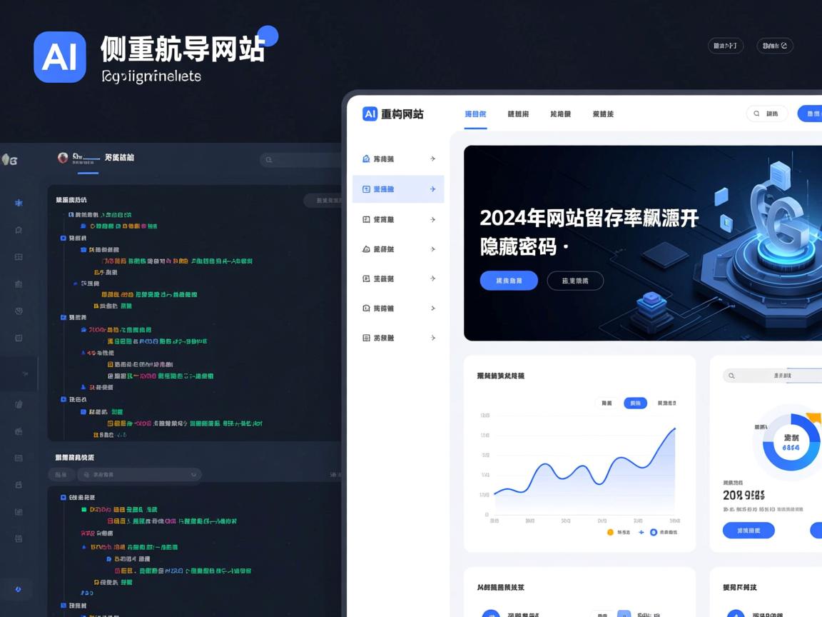 AI重构网站右侧导航源码，2024年网站留存率飙升的隐藏密码