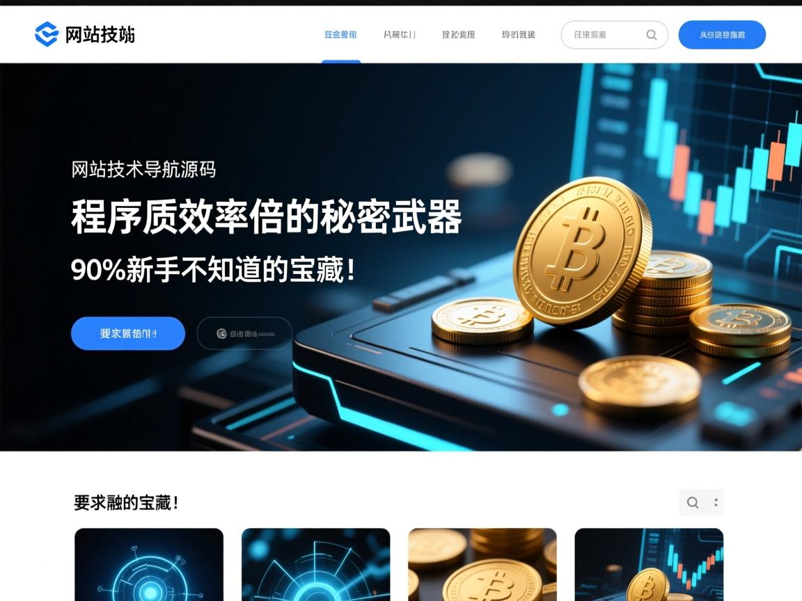 网站技术导航源码,程序员效率翻倍的秘密武器,90%新手不知道的宝藏!