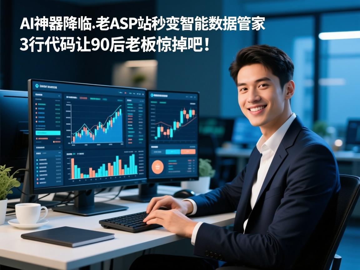 AI神器降临!老ASP站秒变智能数据管家,3行代码让90后老板惊掉下巴!