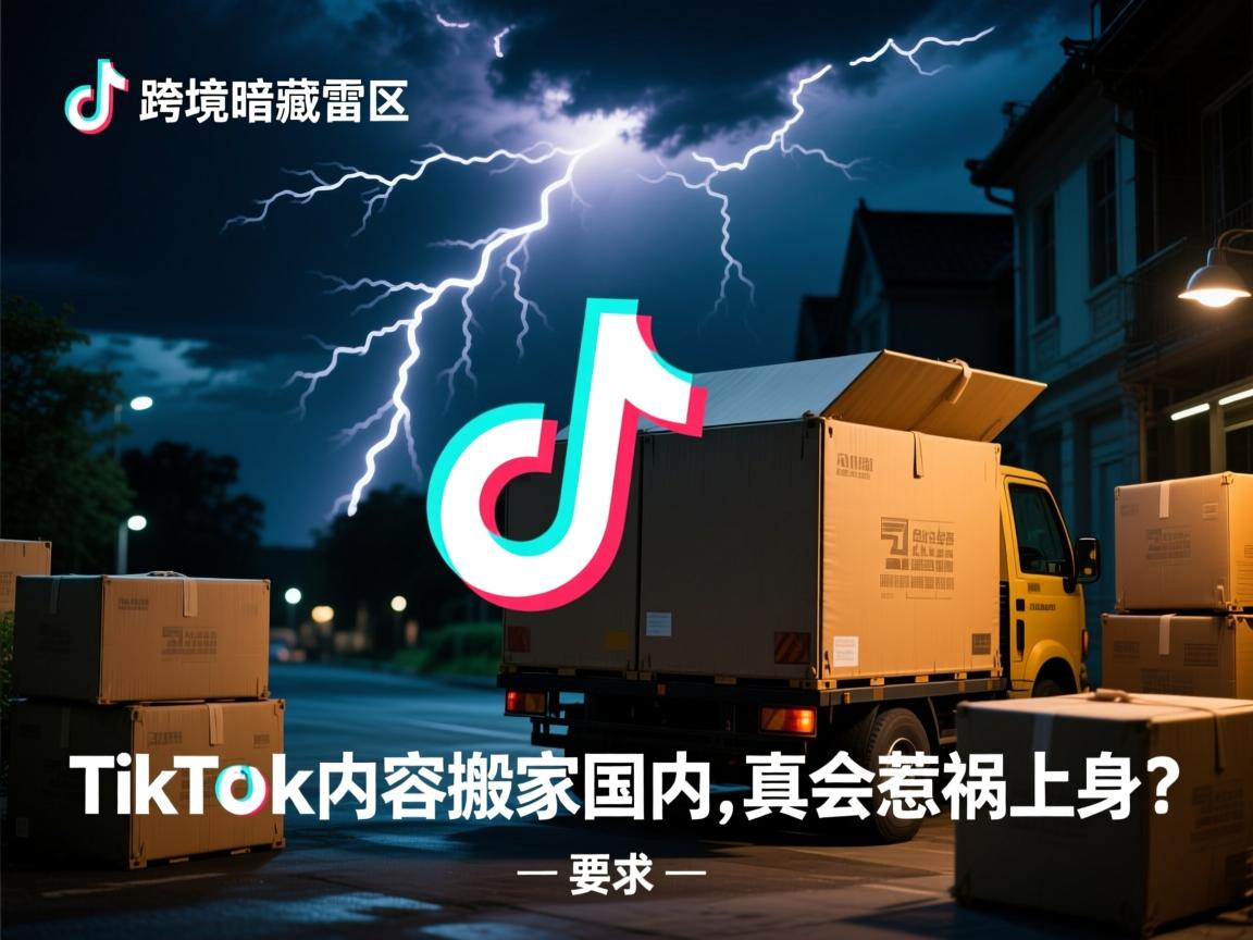 跨境搬运暗藏雷区，TikTok内容搬家国内，真会惹祸上身？