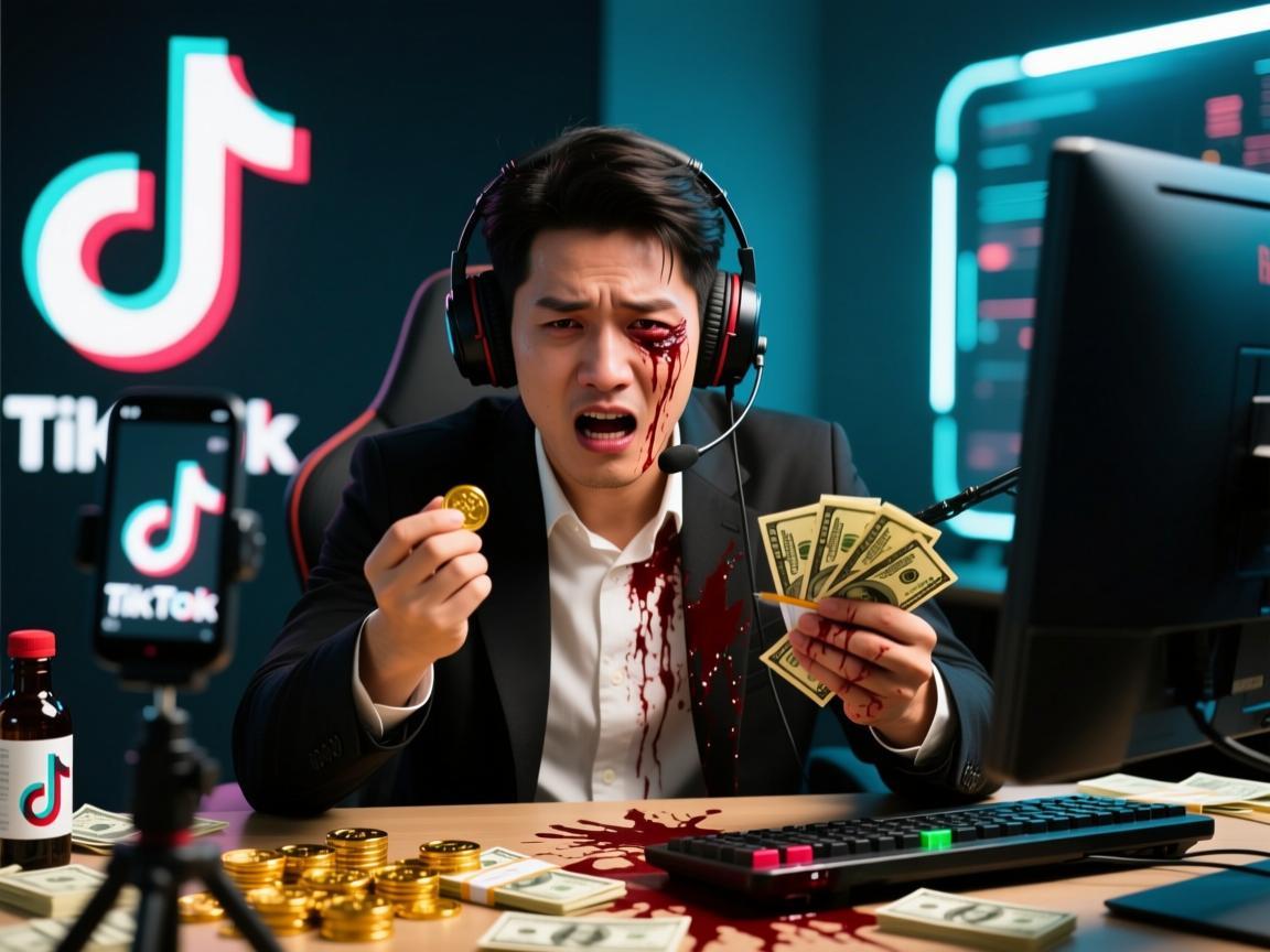 TikTok直播带货,暴利钱景下的残酷真相,掘金者血泪史曝光!