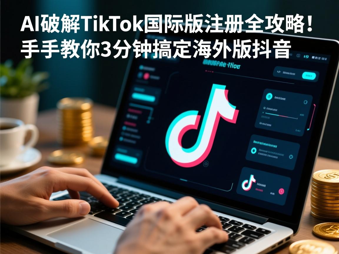 AI破解TikTok国际版注册全攻略!手把手教你3分钟搞定海外版抖音