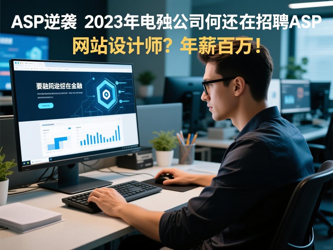 ASP逆袭,2023年,电脑公司为何还在招聘ASP网站设计师?年薪百万!