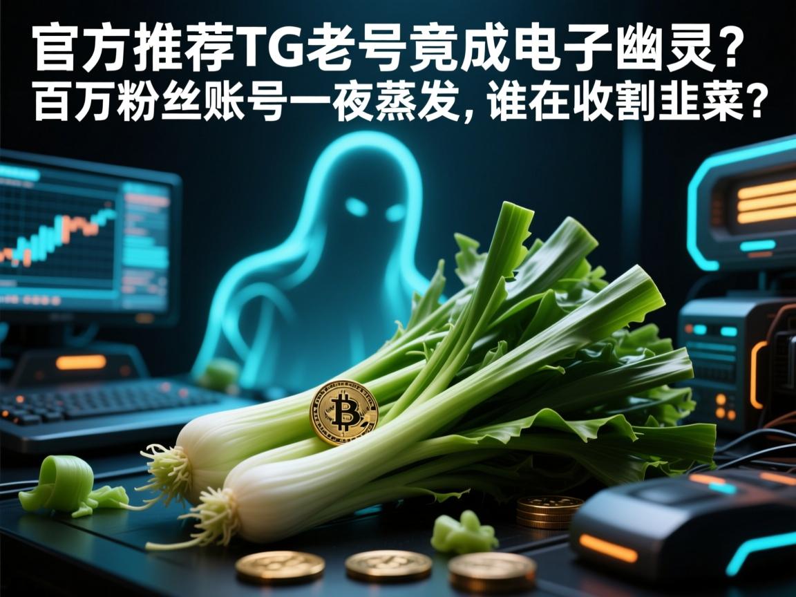 官方推荐TG老号竟成电子幽灵?百万粉丝账号一夜蒸发,谁在收割韭菜?