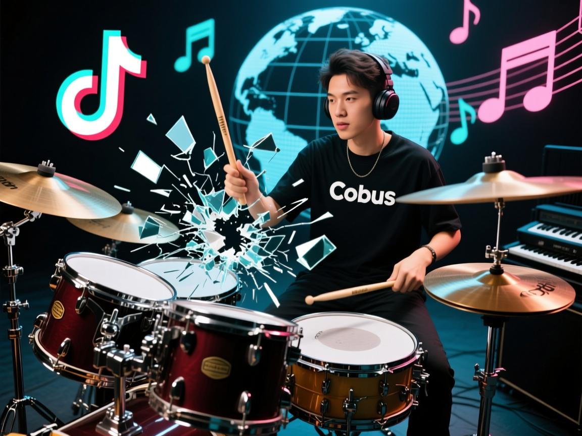 TikTok鼓谱风暴,Cobus如何用鼓槌敲碎全球音乐圈?