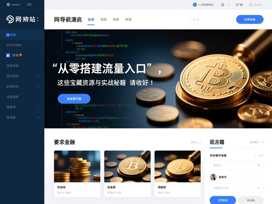 网站导航源码,从零搭建流量入口,这些宝藏资源与实战秘籍请收好!