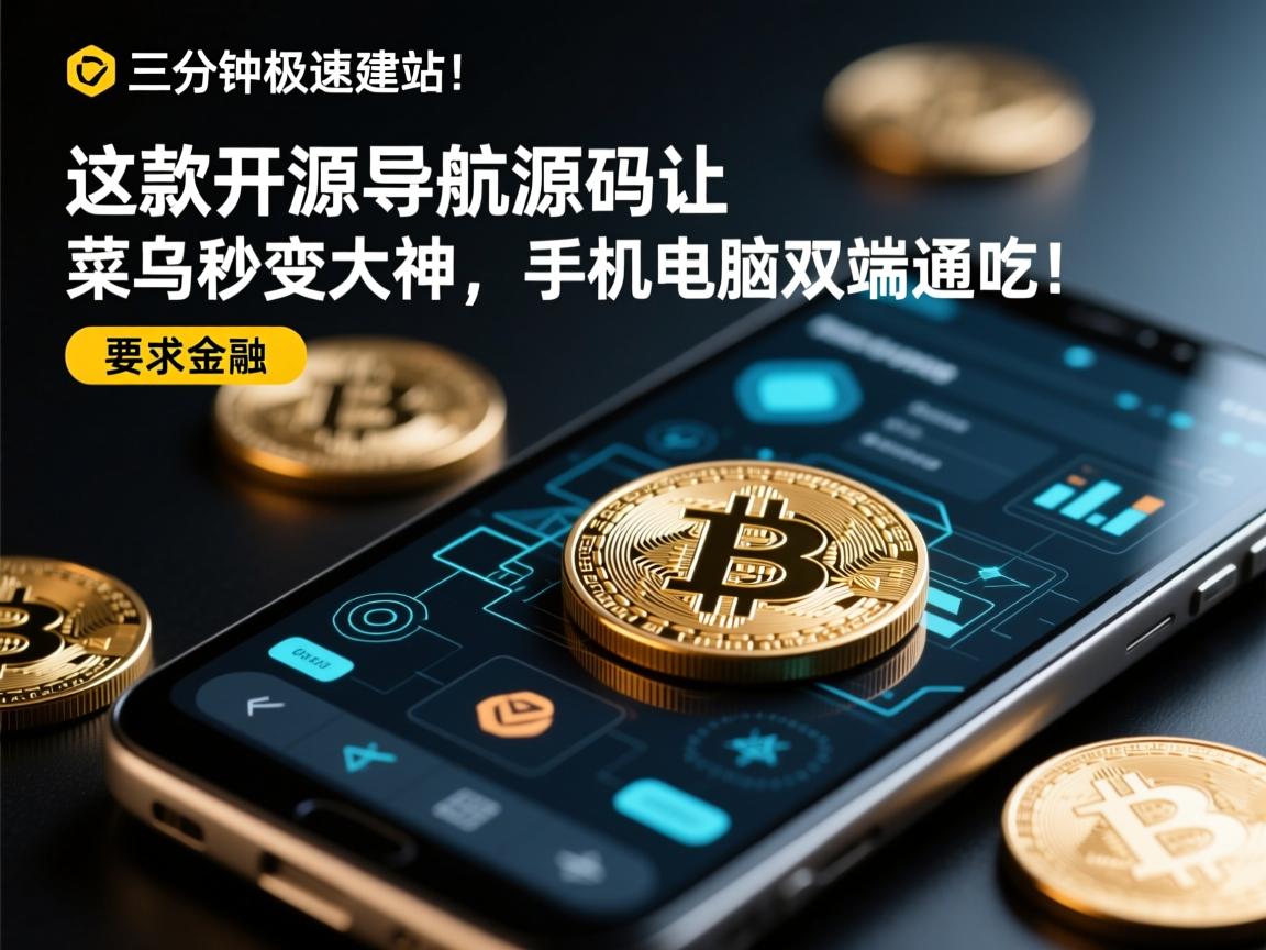 三分钟极速建站!这款开源导航源码让菜鸟秒变大神,手机电脑双端通吃!