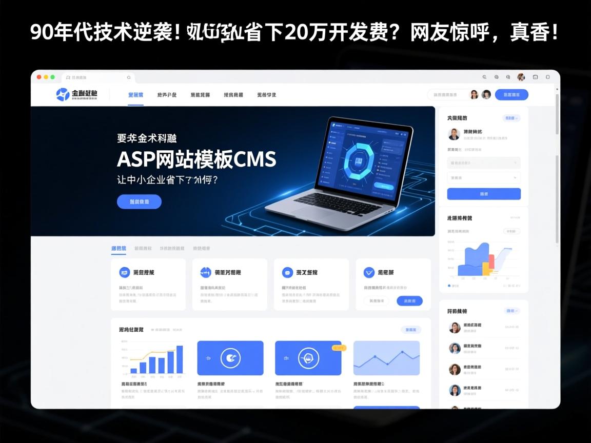 90年代技术逆袭！ASP网站模板CMS如何让中小企业省下20万开发费？网友惊呼，真香！