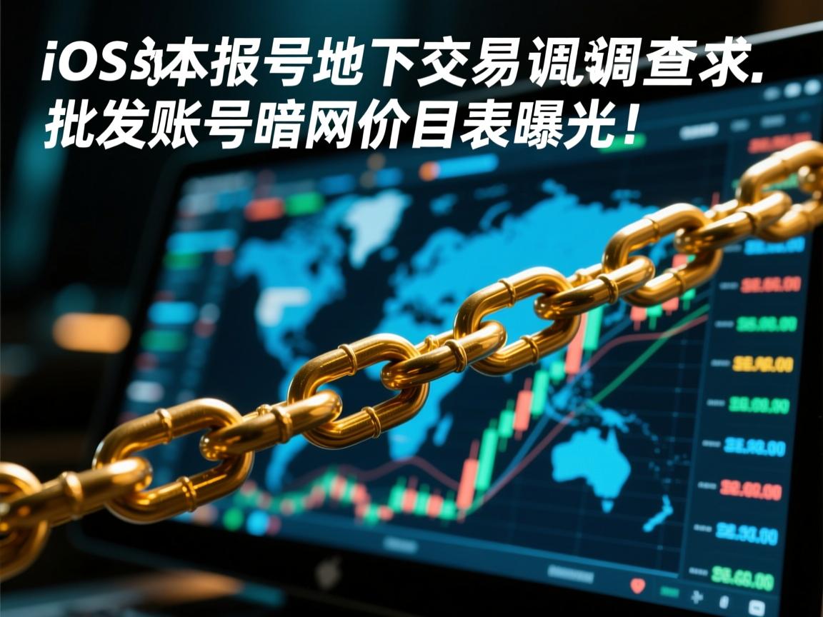 iOS电报号地下交易链调查，批发账号暗网价目表曝光！