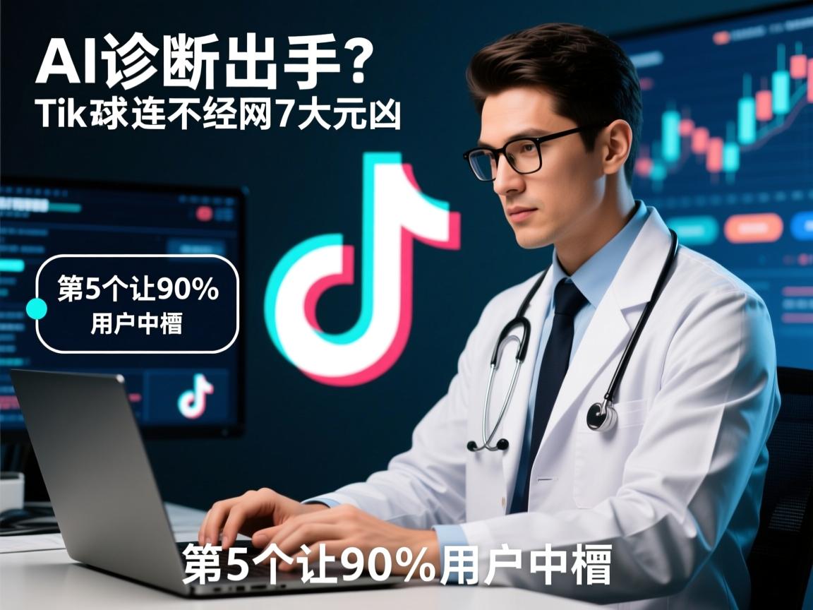 AI诊断师出手!TikTok连不上网的7大元凶,第5个让90%用户中招