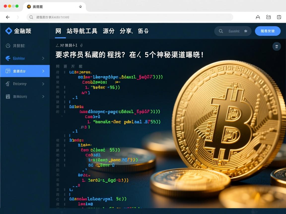 网站导航工具源码分享在哪找?程序员私藏的5个神秘渠道曝光!