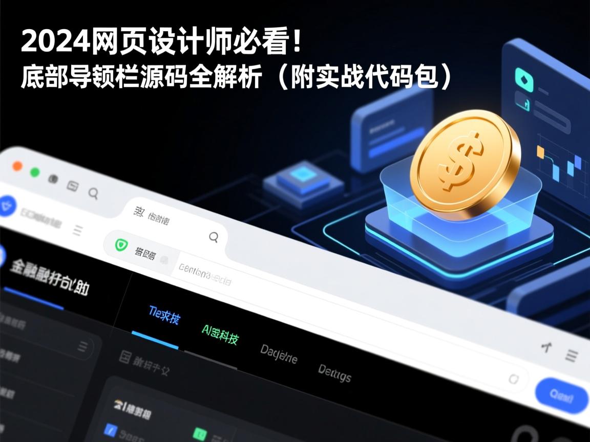 2024网页设计师必看!AI智能生成的底部导航栏源码全解析(附实战代码包)