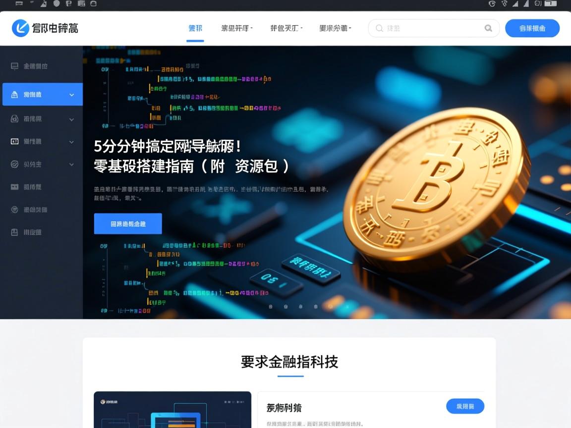 5分钟搞定网站导航源码!零基础搭建指南(附资源包)