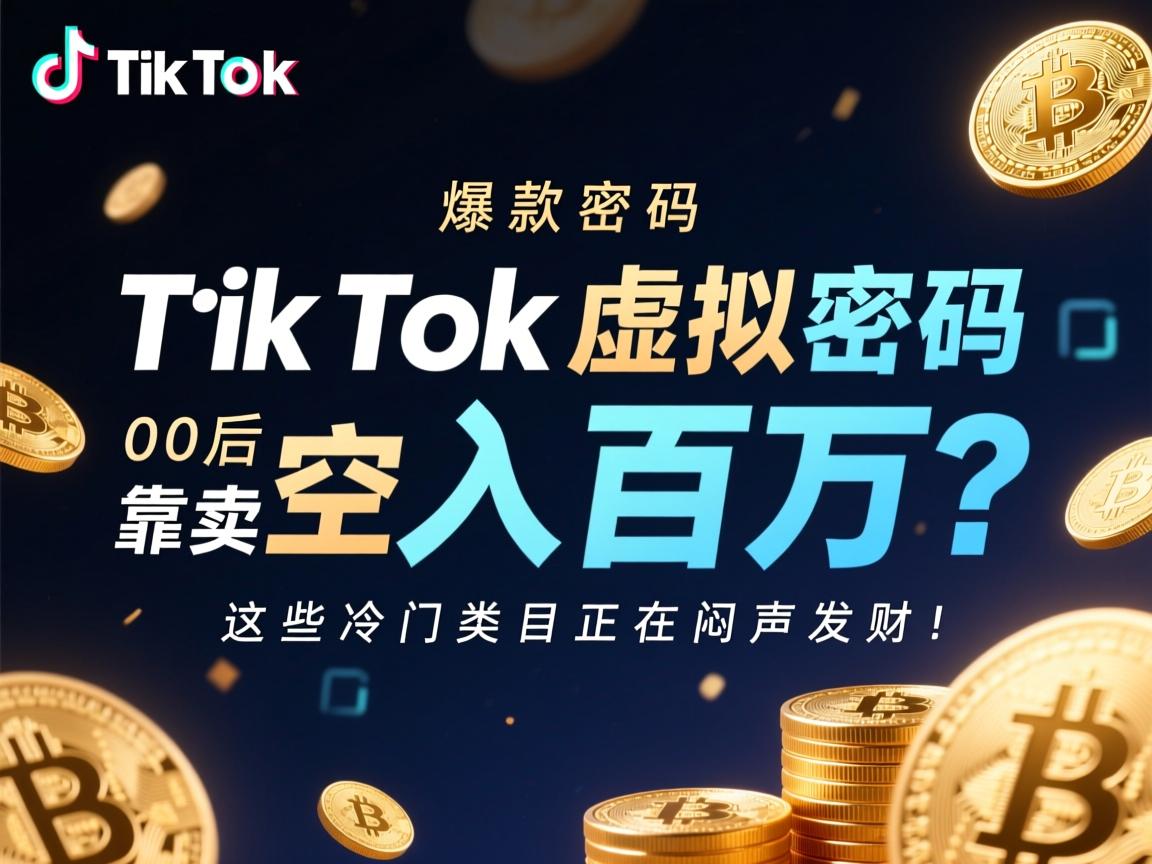 TikTok爆款密码,00后靠卖虚拟空气年入百万?这些冷门类目正在闷声发财!