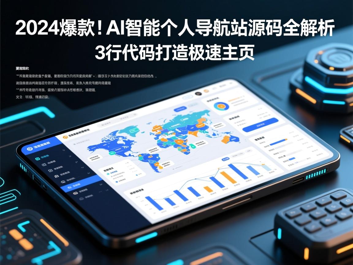 2024爆款！AI智能个人导航站源码全解析，3行代码打造极速主页