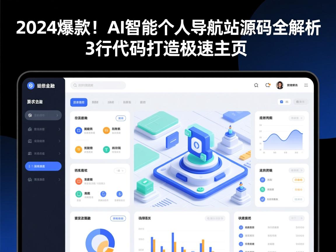 2024爆款!AI智能个人导航站源码全解析,3行代码打造极速主页