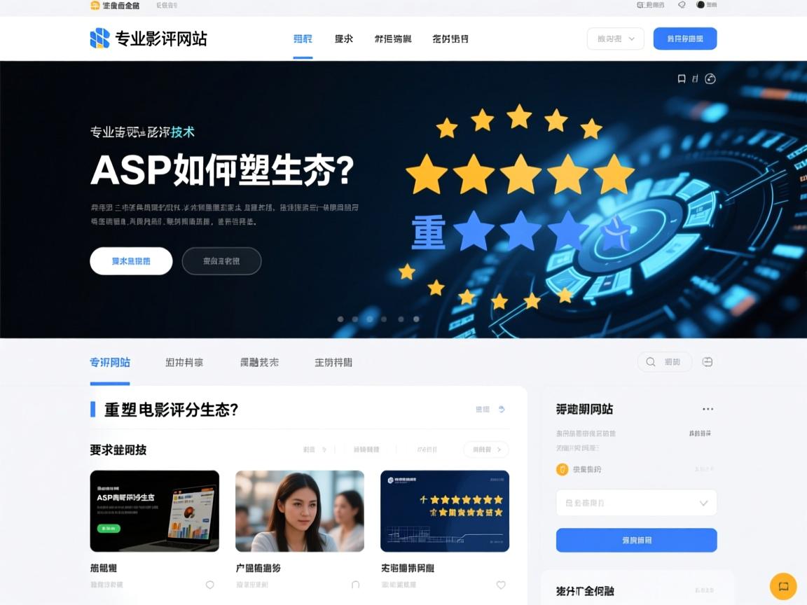 专业影评网站ASP技术如何重塑电影评分生态?