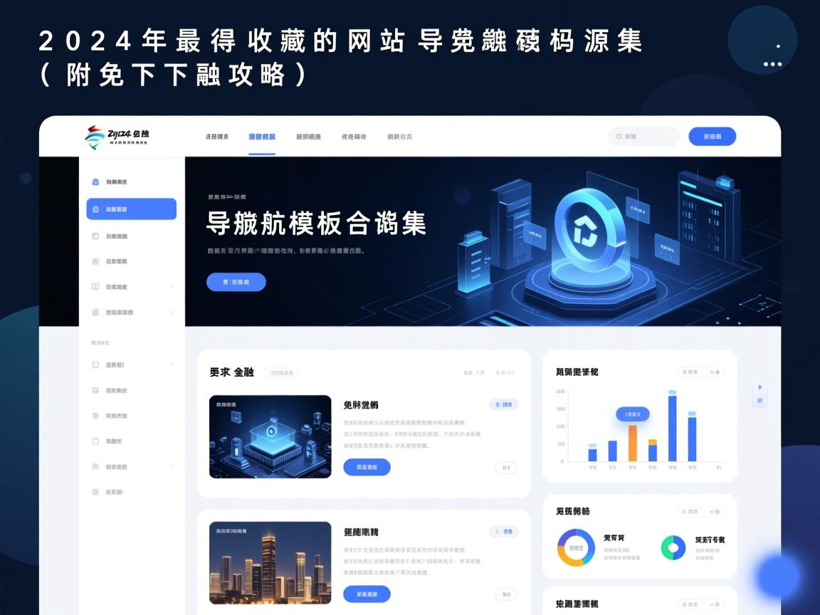 2024年最值得收藏的网站导航模板源码合集（附免费下载攻略）