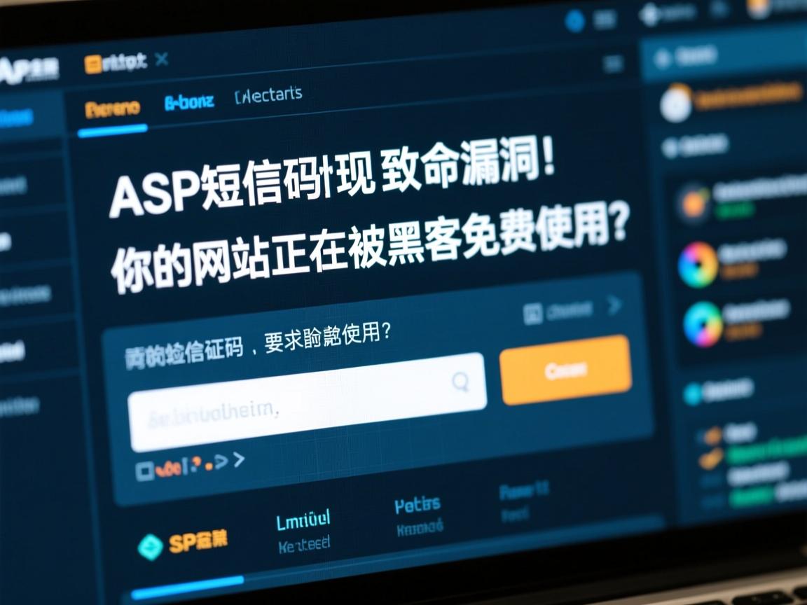ASP短信验证码惊现致命漏洞!你的网站正在被黑客免费使用?