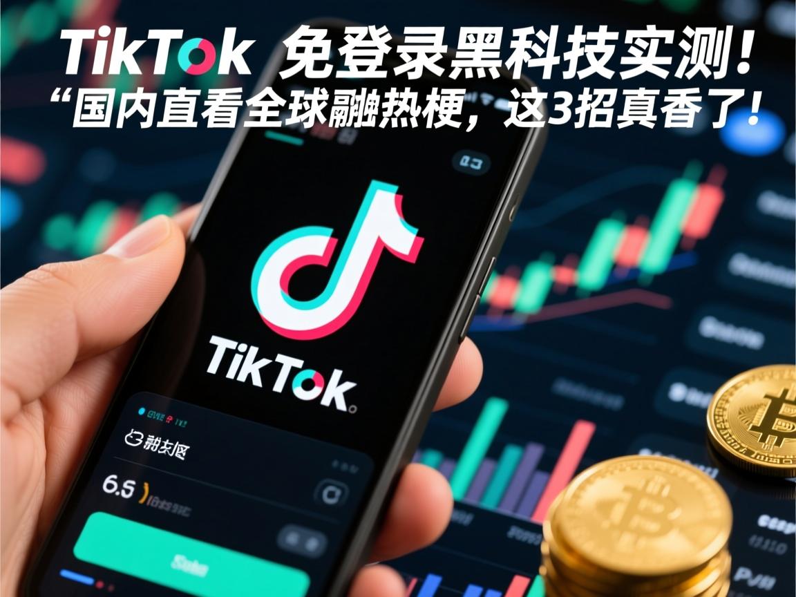 TikTok免登录黑科技实测，国内直看全球热梗，这3招真香了！