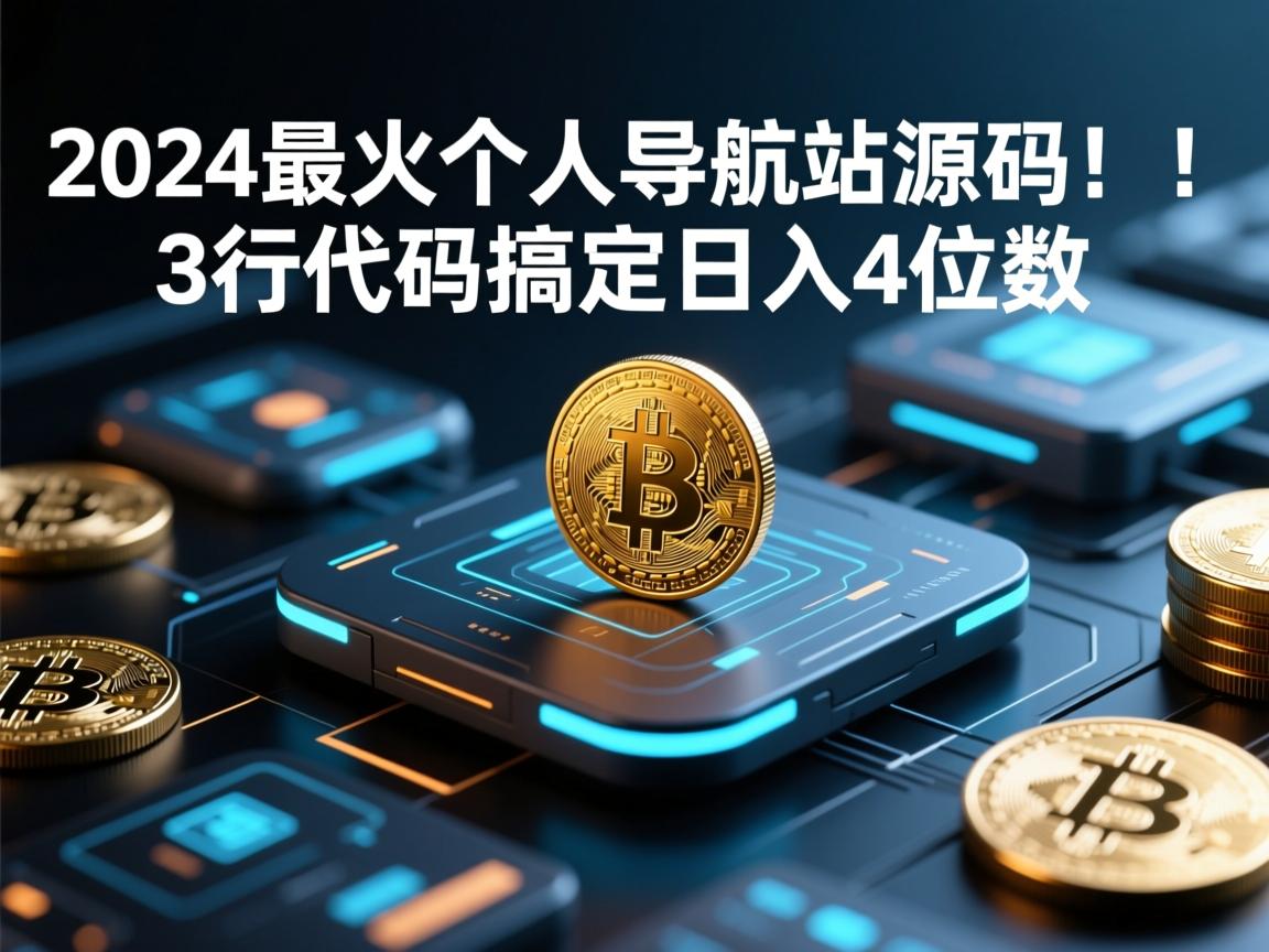 2024最火个人导航站源码!3行代码搞定日入4位数