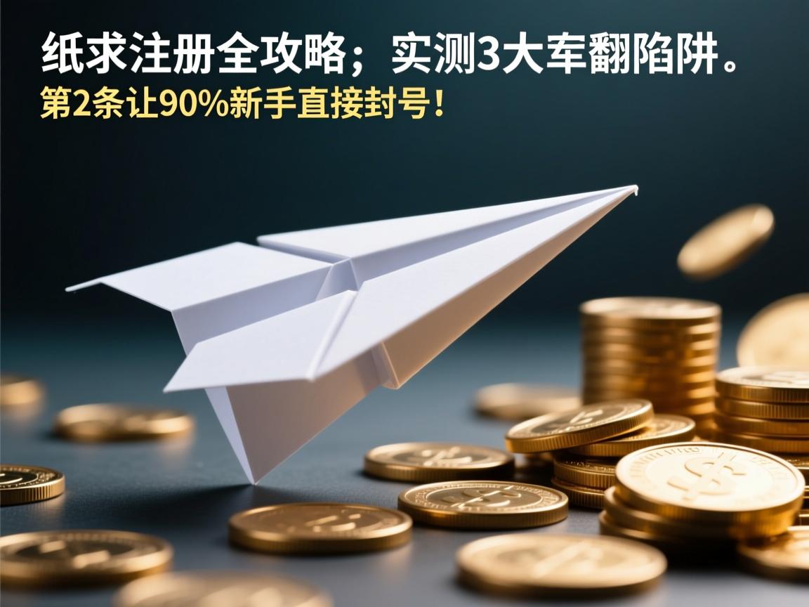 纸飞机注册全攻略，实测3大翻车陷阱，第2条让90%新手直接封号！