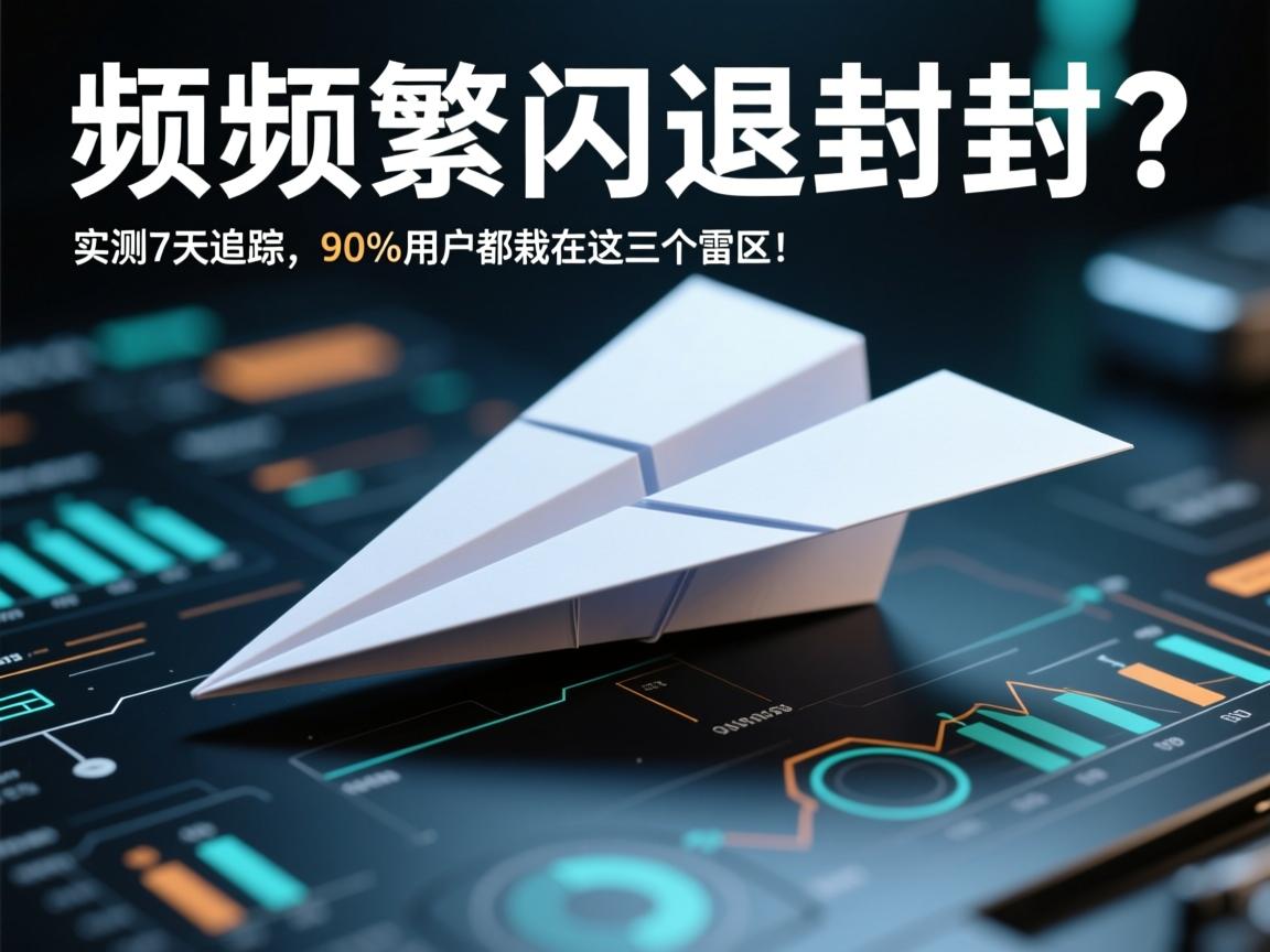 纸飞机频繁闪退封号?实测7天追踪,90%用户都栽在这三个雷区!