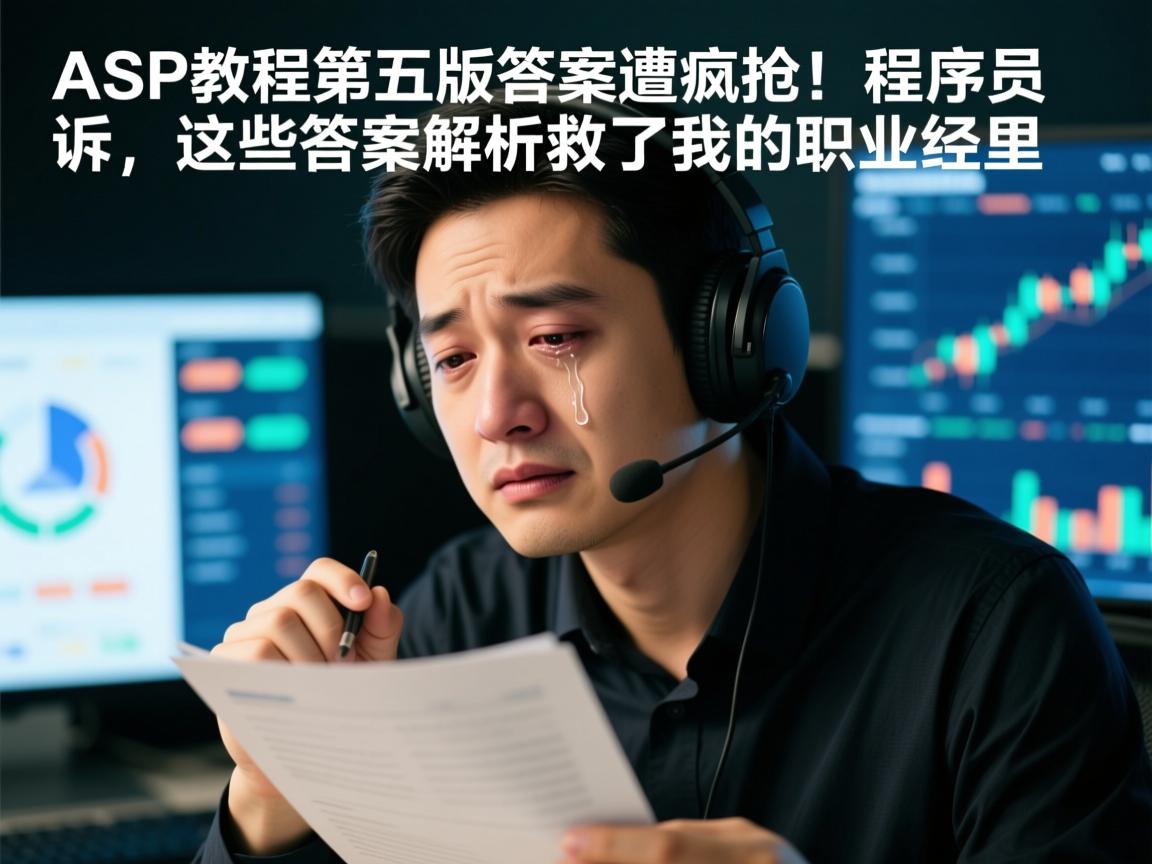 ASP教程第五版答案遭疯抢!程序员泪诉,这些答案解析救了我的职业生涯