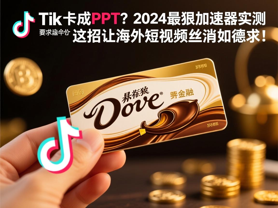 TikTok卡成PPT?2024最狠加速器实测,这招让海外短视频丝滑如德芙!