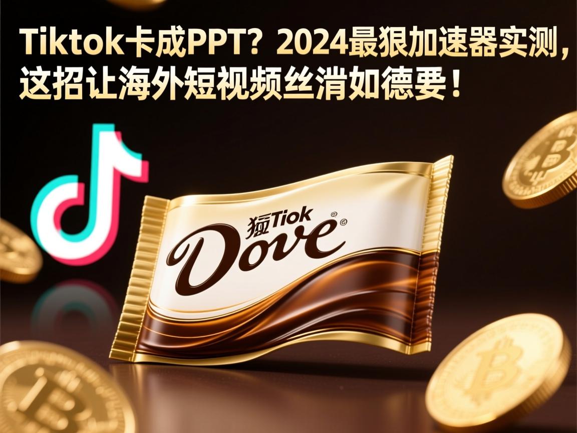 TikTok卡成PPT?2024最狠加速器实测,这招让海外短视频丝滑如德芙!