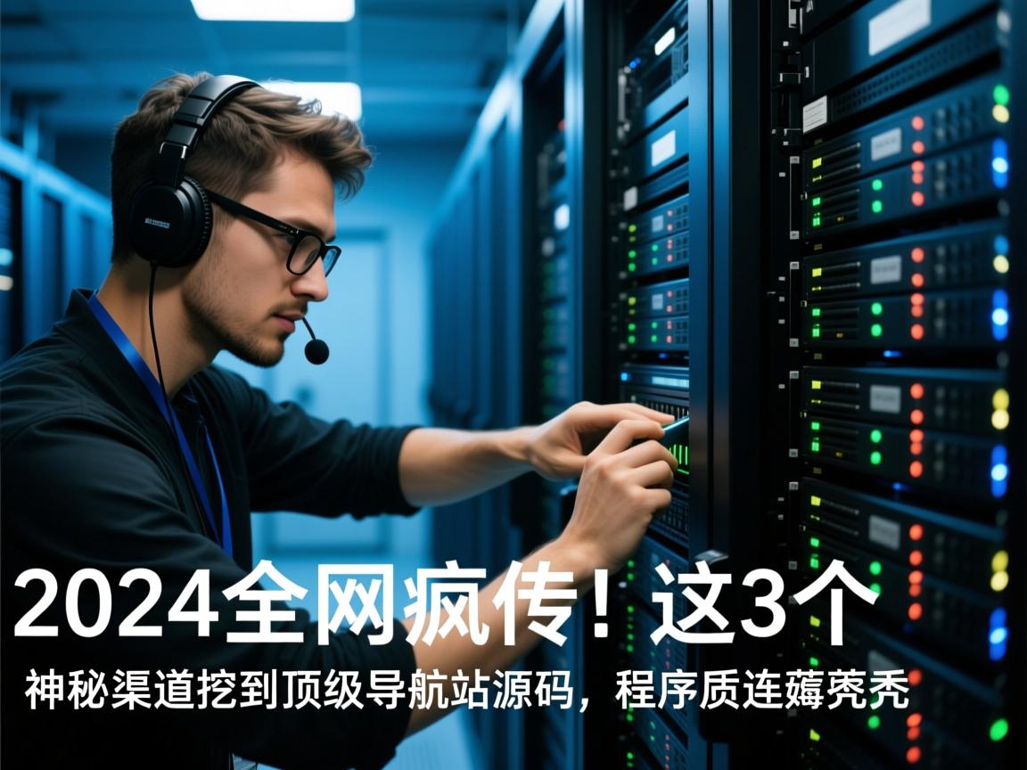 2024全网疯传!这3个神秘渠道挖到顶级导航站源码,程序员连夜薅秃服务器