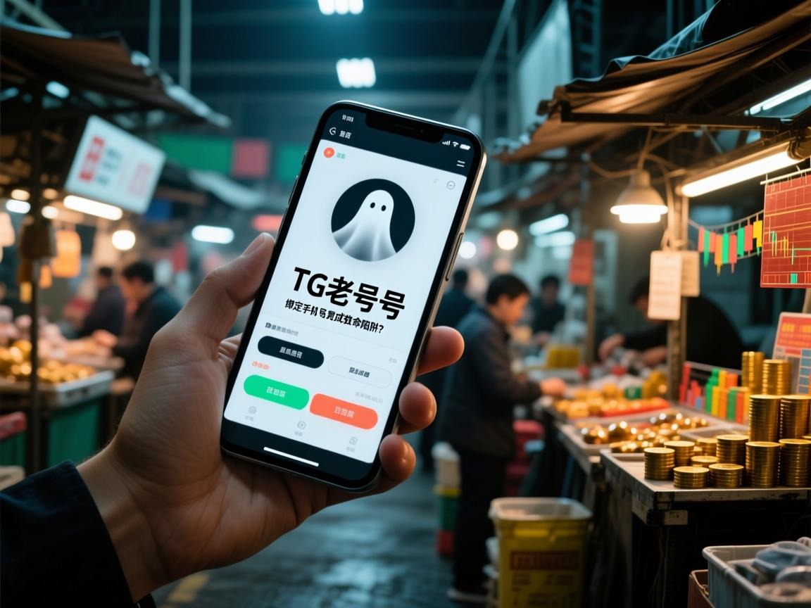 实测曝光,TG老号交易市场惊现幽灵号,绑定手机号竟成致命陷阱?