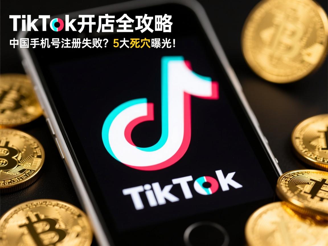 TikTok开店全攻略,中国手机号注册失败?5大死穴曝光!