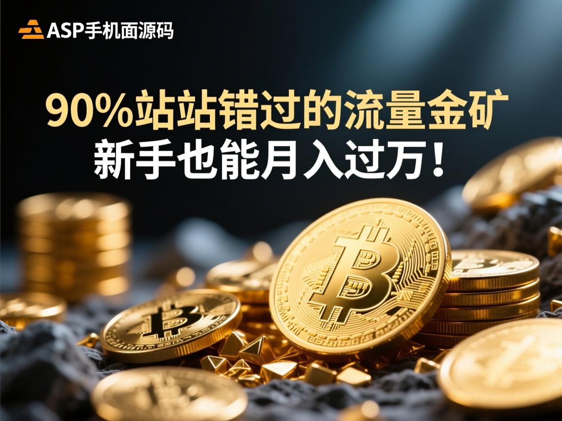 ASP手机版源码，90%站长错过的流量金矿，新手也能月入过万！