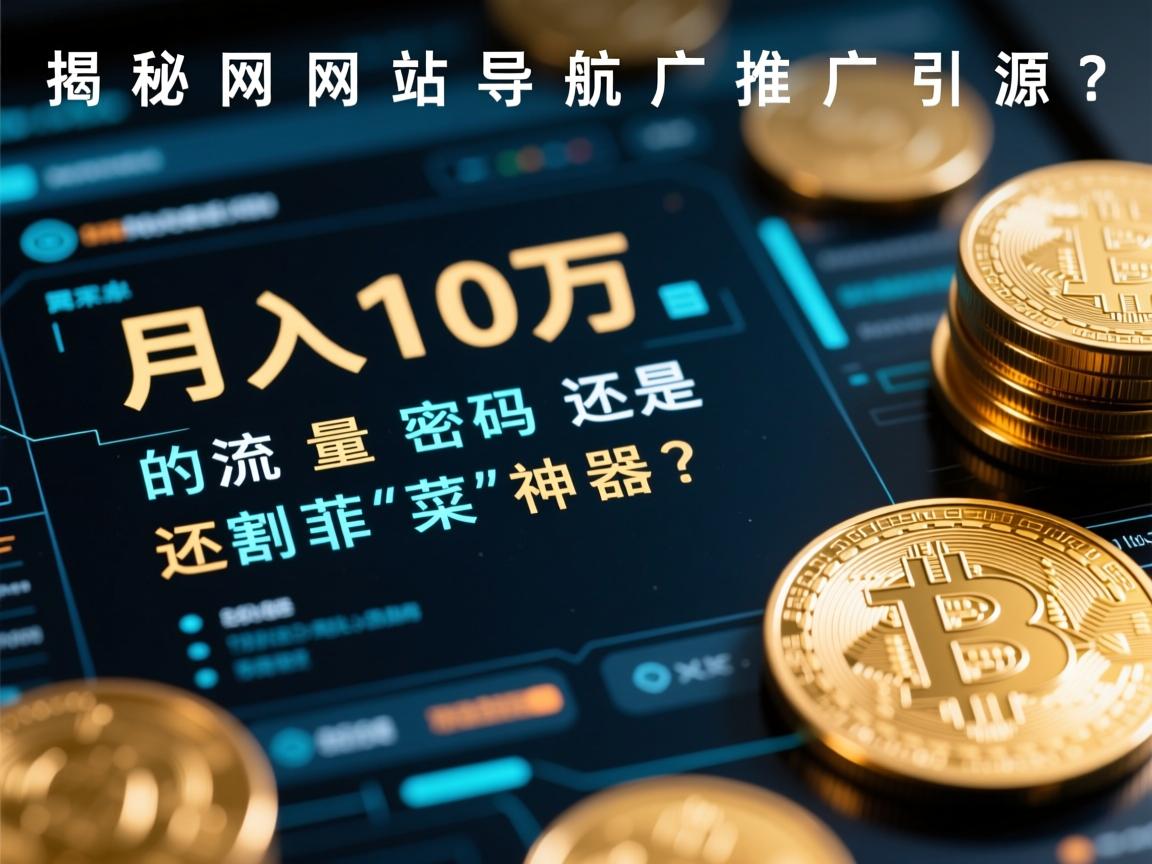 揭秘网站导航推广引流源码，月入10万的流量密码还是割韭菜神器？