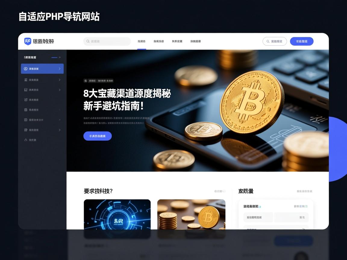 自适应PHP导航网站源码在哪找？8大宝藏渠道深度揭秘，新手避坑指南！