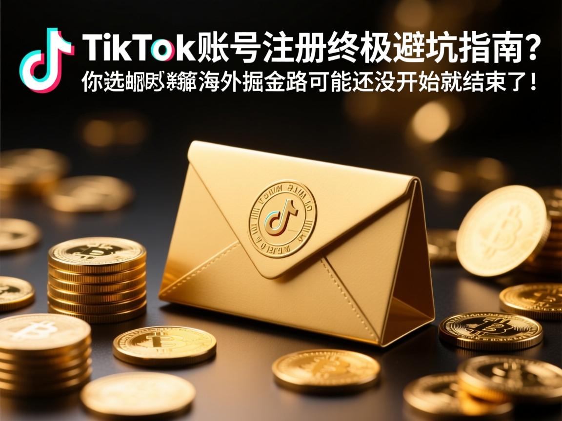 TikTok账号注册终极避坑指南，选错邮箱？你的海外掘金路可能还没开始就结束了！