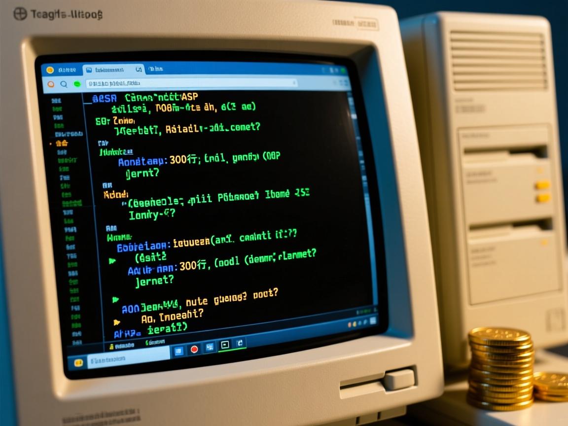 技术考古ASP网站源码,90年代程序员如何用300行代码撬动互联网?