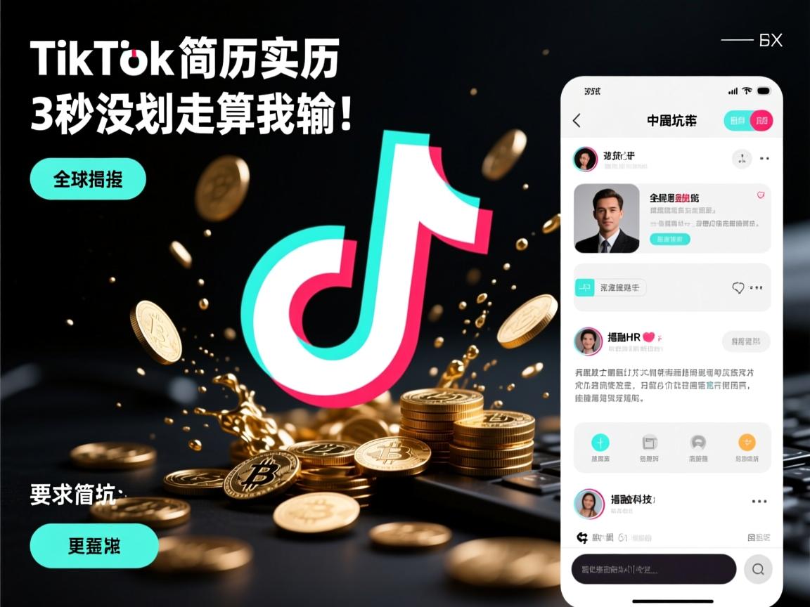 TikTok简历翻车实录,3秒没划走算我输!全球HR揭秘致命简介避坑指南
