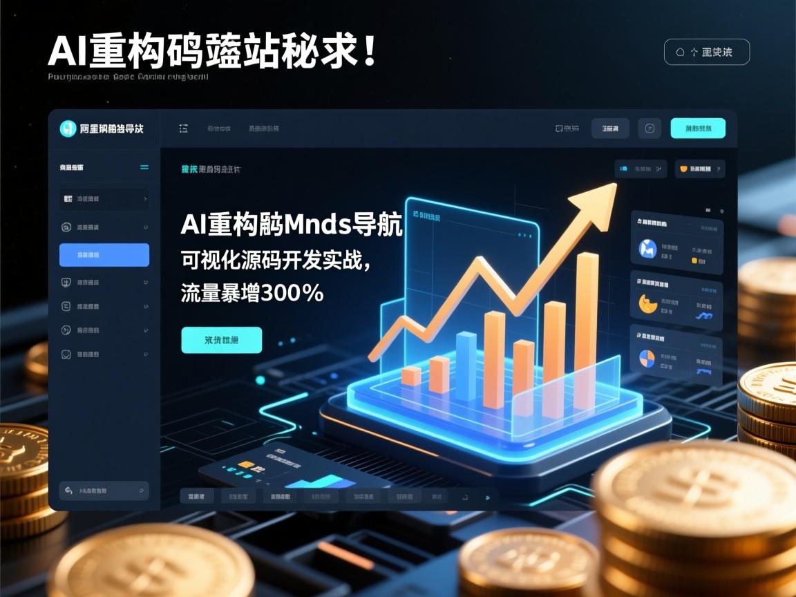 AI重构网址导航!可视化源码开发实战,流量暴增300%的秘诀