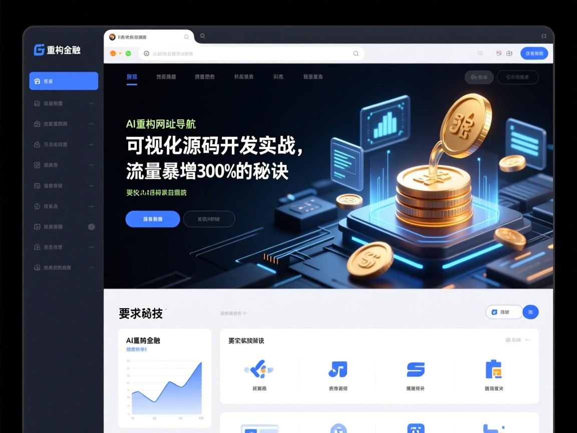 AI重构网址导航!可视化源码开发实战,流量暴增300%的秘诀