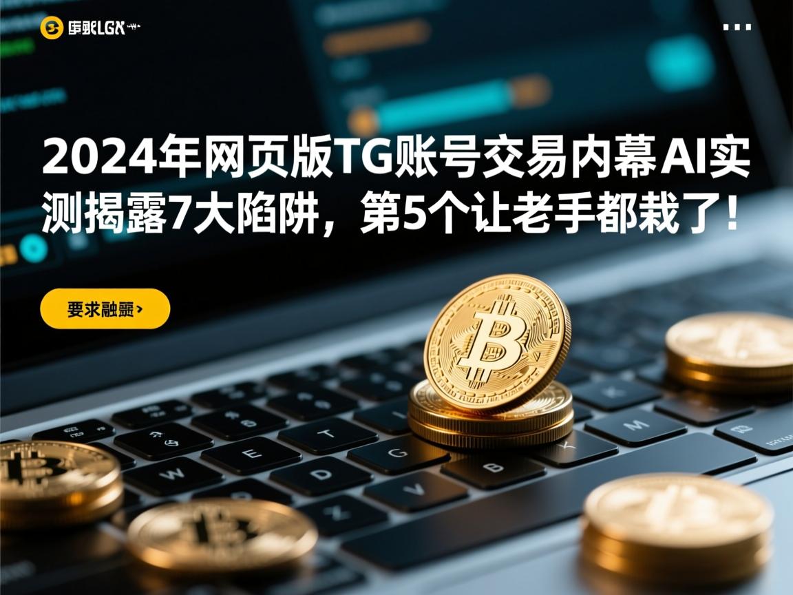 2024年网页版TG账号交易内幕，AI实测揭露7大陷阱，第5个让老手都栽了！