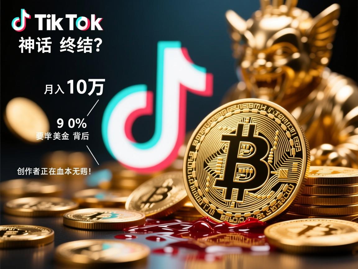 TikTok暴富神话终结?月入10万美金背后,90%创作者正在血本无归!